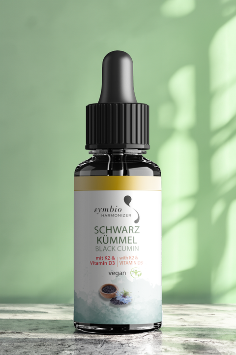 Schwarzkümmel Vitamin D3 + K2 Tropfen
